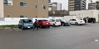 浮気調査で名古屋の探偵がコンビニ駐車場の張り込み